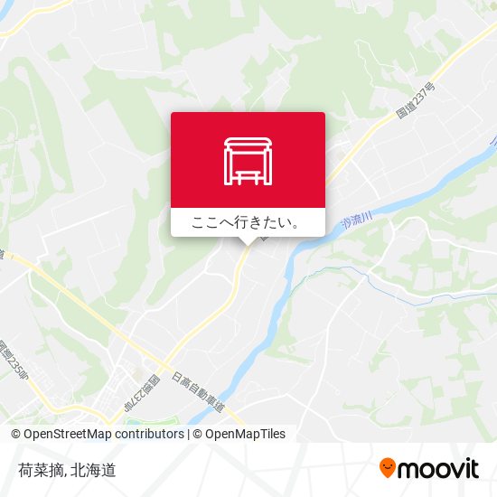 荷菜摘地図
