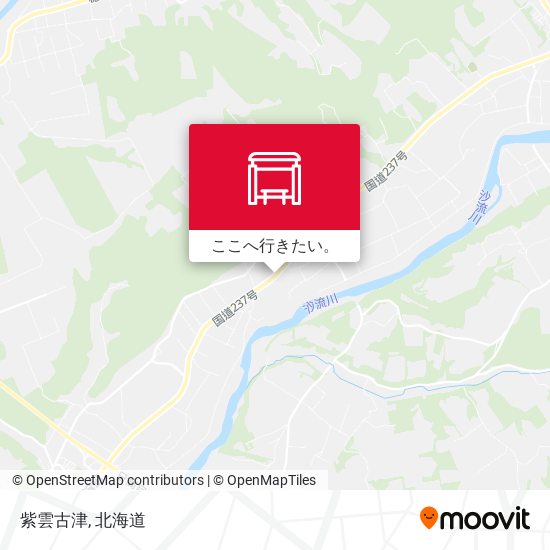 紫雲古津地図