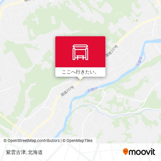 紫雲古津地図