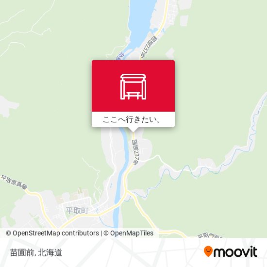 苗圃前地図