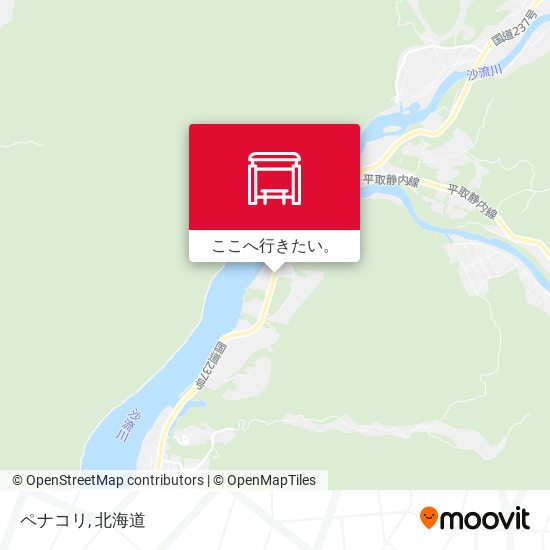 ペナコリ地図