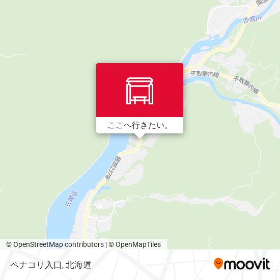 ペナコリ入口地図
