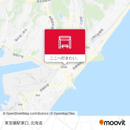 東室蘭駅東口地図