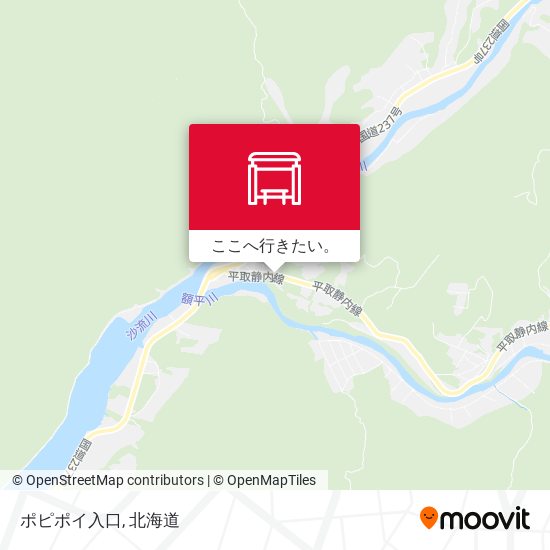 ポピポイ入口地図