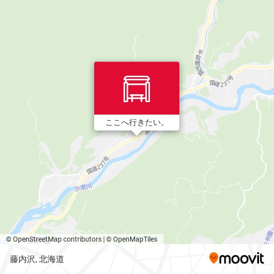 藤内沢地図