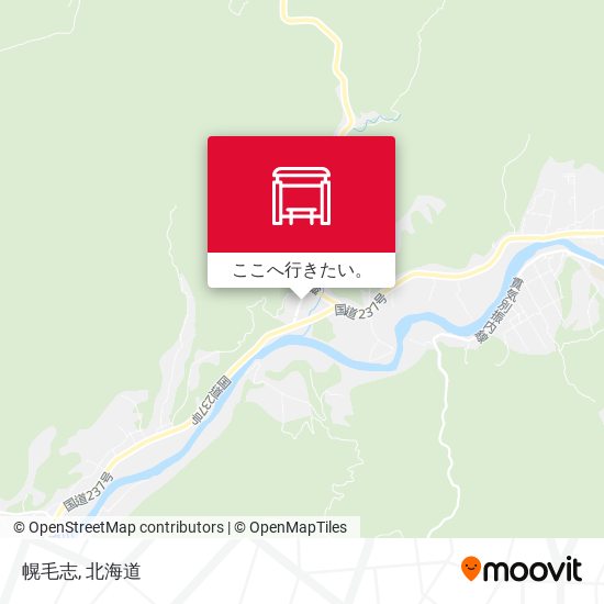 幌毛志地図