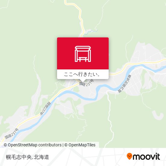 幌毛志中央地図