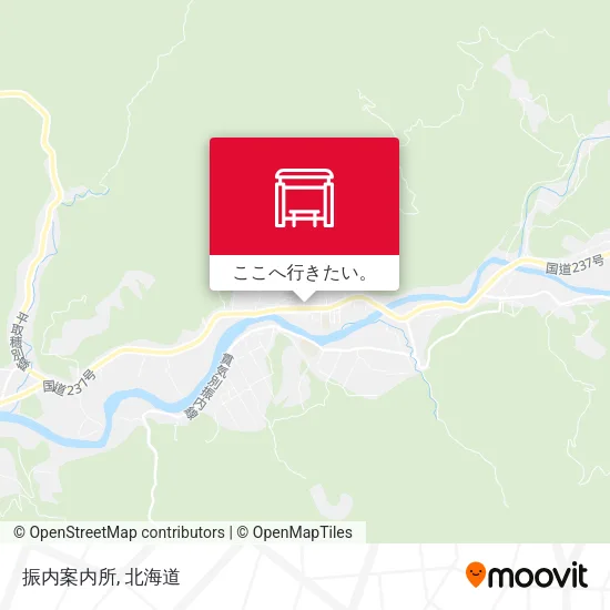 振内案内所地図