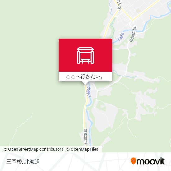 三岡橋地図