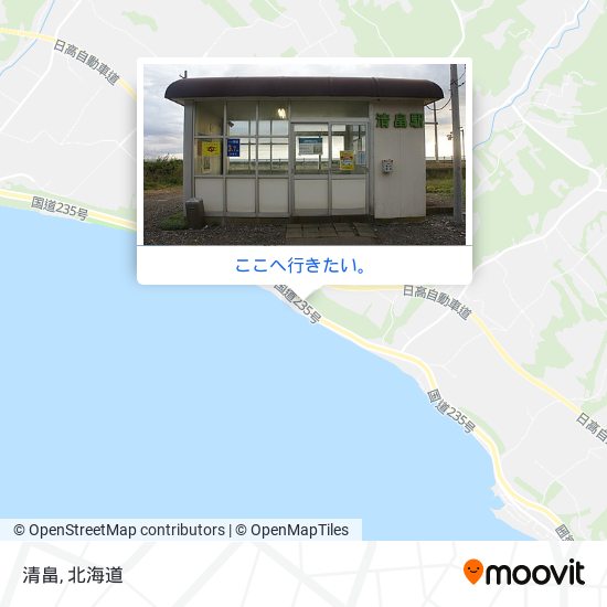清畠地図