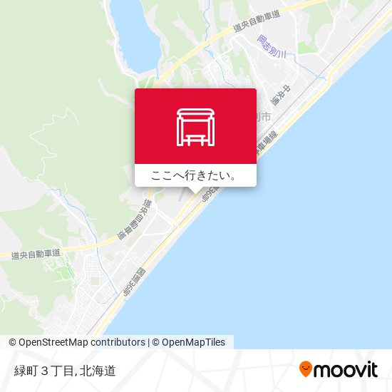緑町３丁目地図