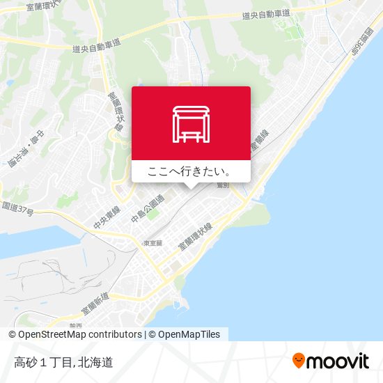 高砂１丁目地図