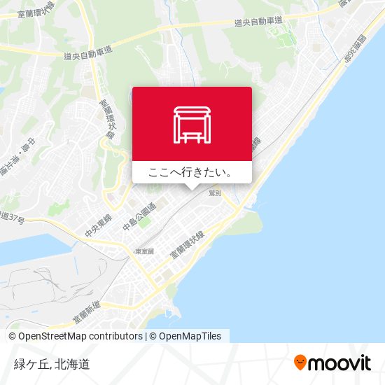 緑ケ丘地図