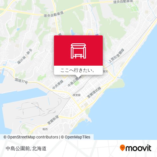 中島公園前地図