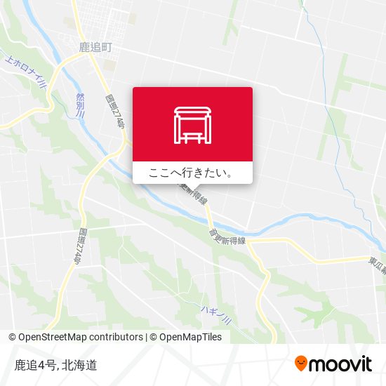 鹿追4号地図