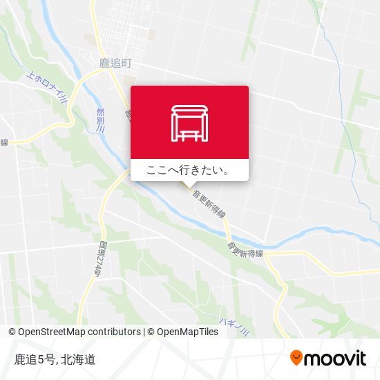 鹿追5号地図