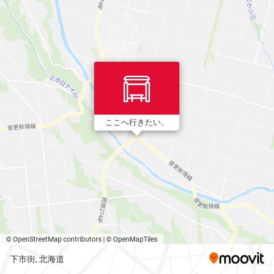 下市街地図