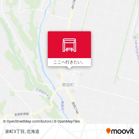 泉町3丁目地図