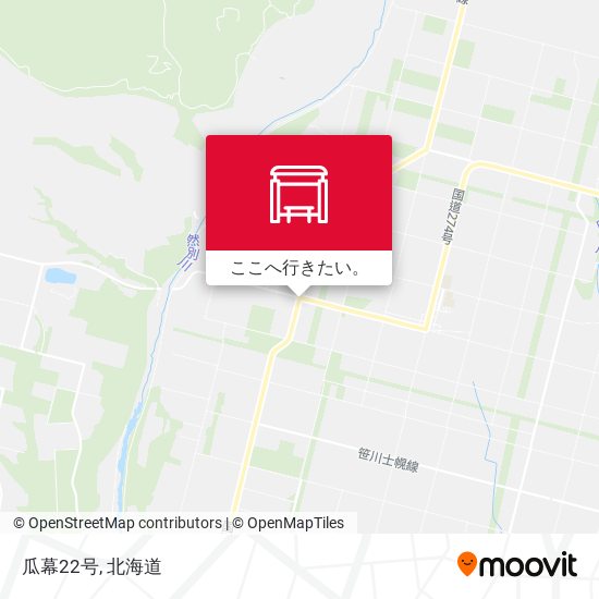 瓜幕22号地図