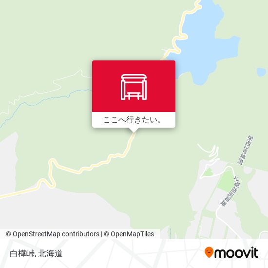 白樺峠地図