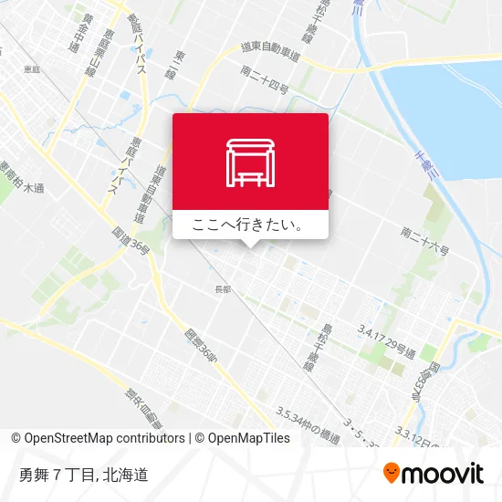 勇舞７丁目地図