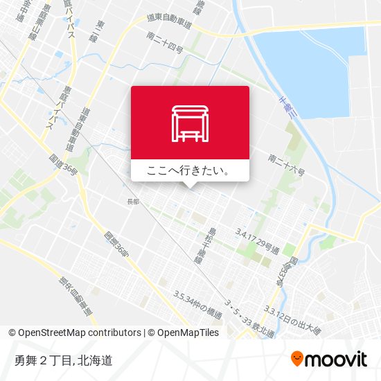 勇舞２丁目地図