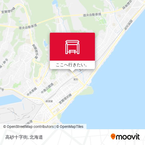 高砂十字街地図