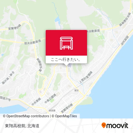 東翔高校前地図