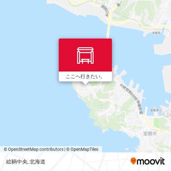 絵鞆中央地図