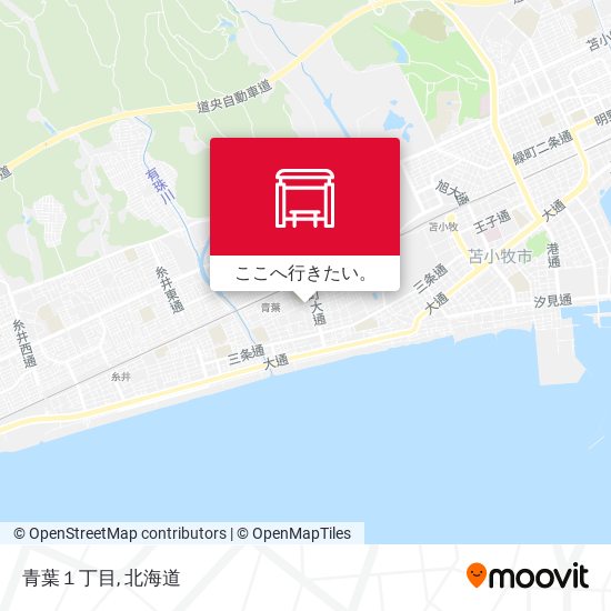 青葉１丁目地図