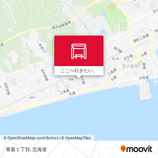 青葉１丁目地図