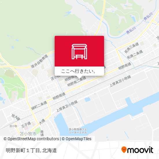 明野新町１丁目地図