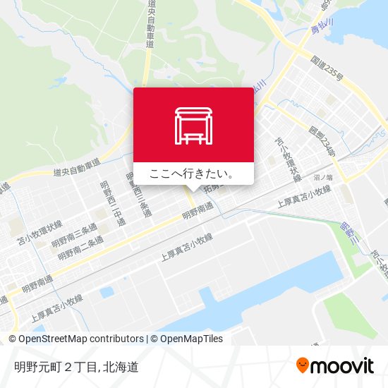 明野元町２丁目地図