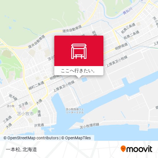 一本松地図