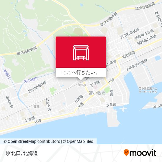 駅北口地図