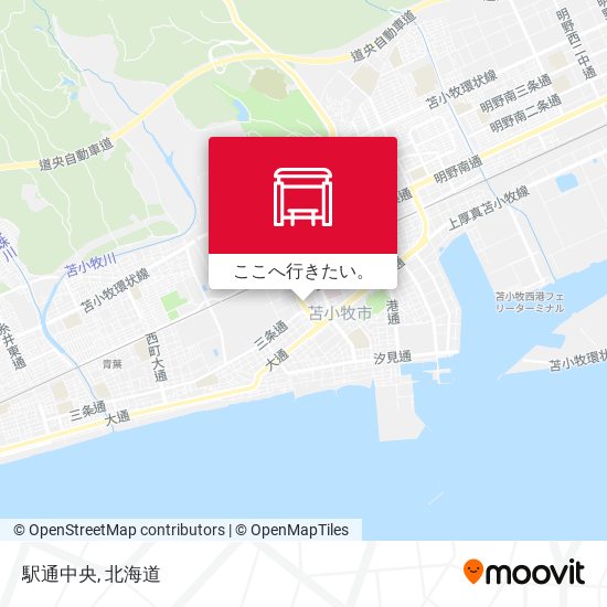 駅通中央地図