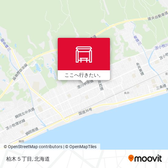 柏木５丁目地図