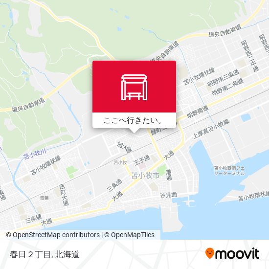春日２丁目地図