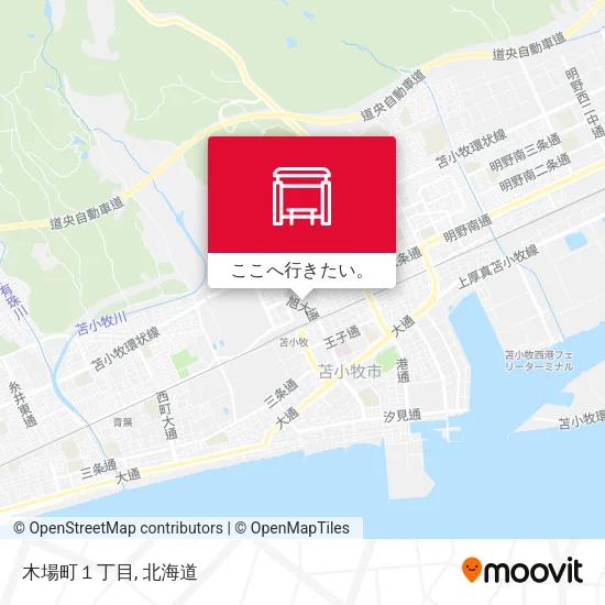 木場町１丁目地図