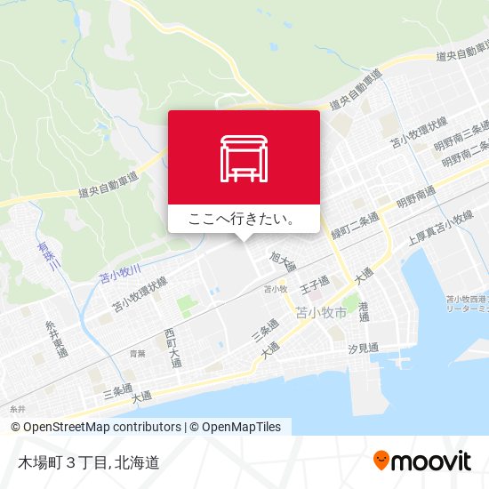 木場町３丁目地図