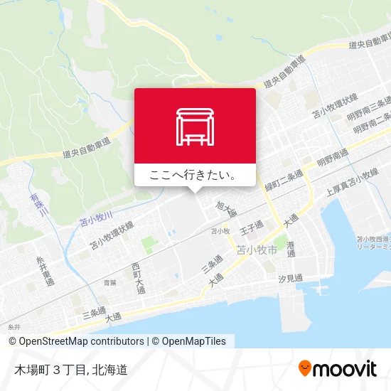 木場町３丁目地図
