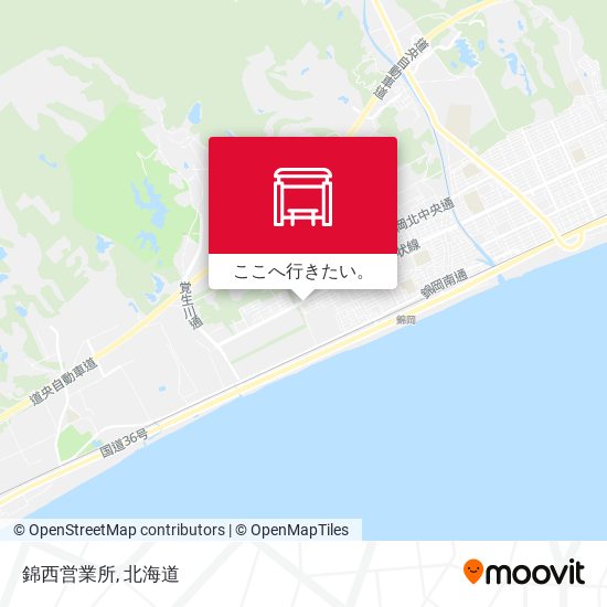 錦西営業所地図
