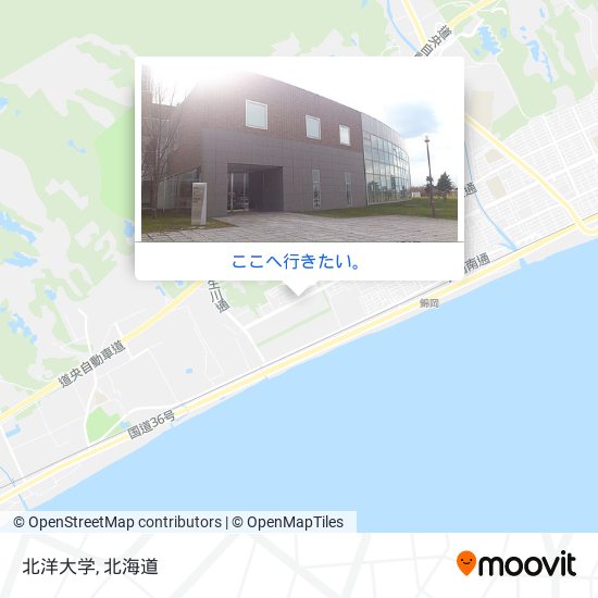 北洋大学地図