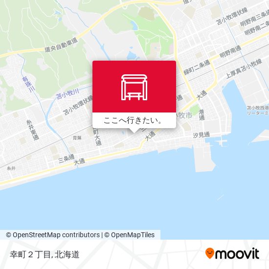 幸町２丁目地図