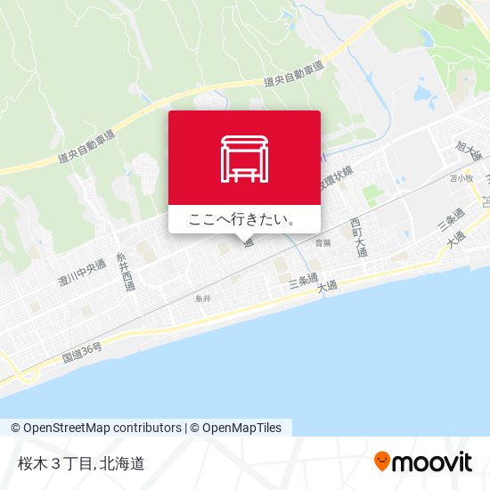 桜木３丁目地図
