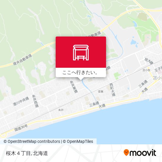 桜木４丁目地図