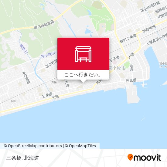 三条橋地図