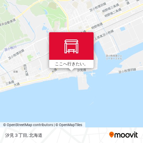 汐見３丁目地図
