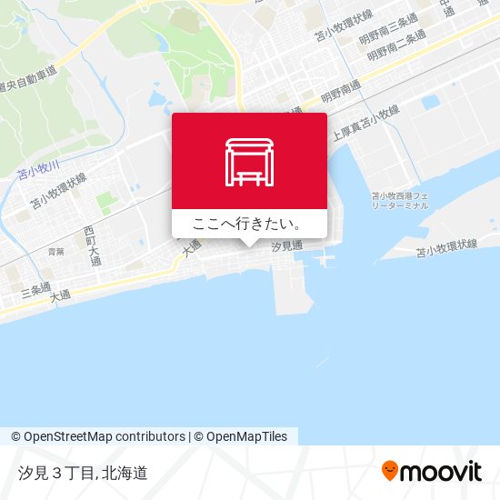 汐見３丁目地図