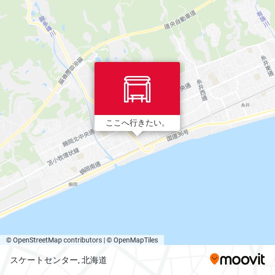 スケートセンター地図